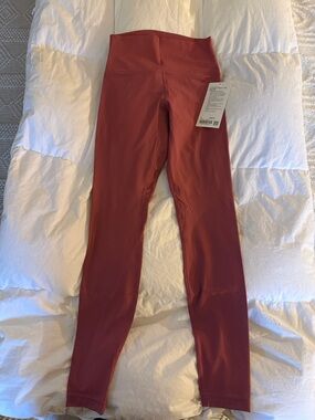 BNWT! lululemon Align™ High-Rise Pant 28" - Washed Mauve